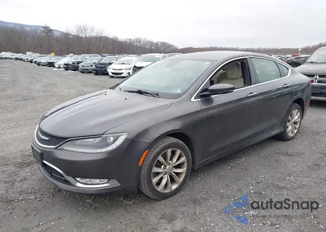 2015 Chrysler 200 C from USA, damaged, VIN 1C3CCCCG7FN524793